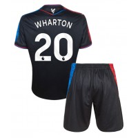 Echipament fotbal Crystal Palace Adam Wharton #20 Tricou Treilea 2024-25 pentru copii maneca scurta (+ Pantaloni scurti)